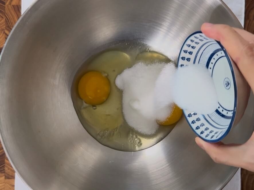 Adding sugar