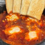 Miniatura de la receta de shakshuka picante terminada