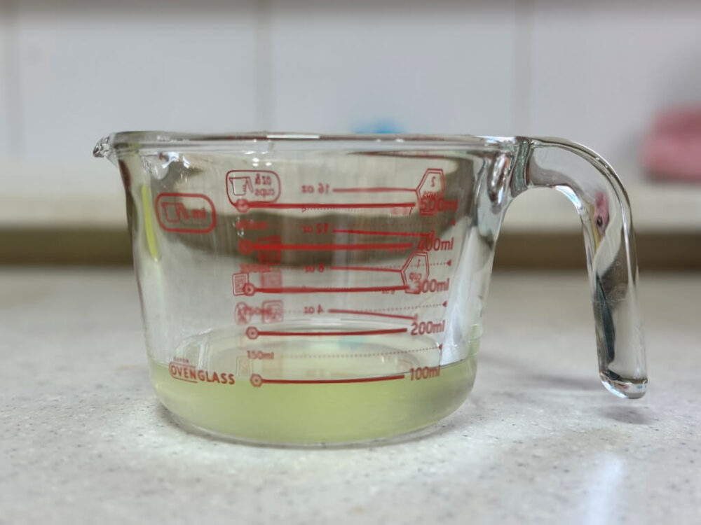 100 ml of whey
