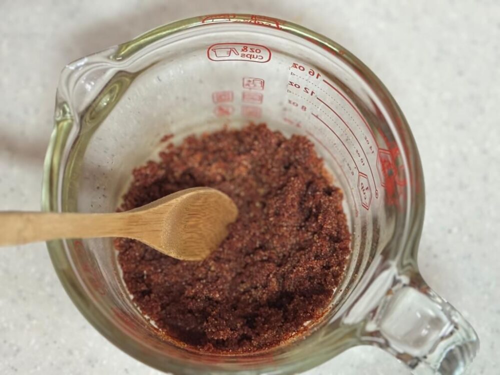 El adobo está listo