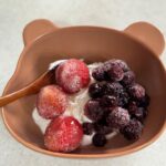 El producto acabado de hacer yogur griego superfácil