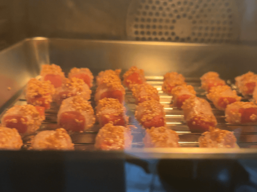 Spam heats up in the air fryer