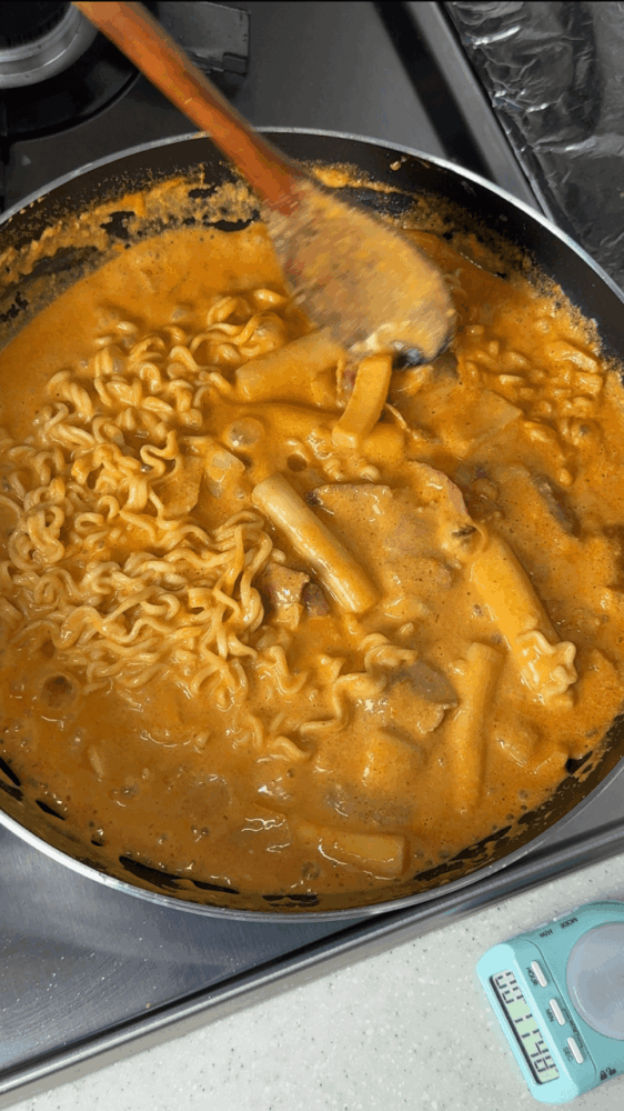 Stirring well